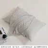 Funda de Almohada Color Sólido Verano Sensación Fresca Clase A Tianxuesi Paquete Doble 88% Nailon 12% Spandex Funda de Almohada Seda de Hielo Paquete Doble