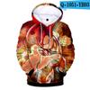 Sudadera con capucha de anime de Siete Wukong impresa a todo color para Amazon transfronterizo