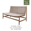Sofá de Rattan para Pátio Externo, Varanda, Villa, Mesa e Cadeiras de Jantar para Jardim, Cadeira de Rattan para Lazer ao Ar Livre, Conjunto de Móveis de Três Peças