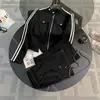 Conjunto Casual Esportivo Elegante e Jovem da Moda Europeia para Mulheres, Novo Conjunto de Duas Peças Tendência para Primavera e Outono: Blusa Cardigan e Calça de Cintura Alta Wide Leg