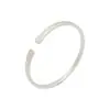 Fushi Pulsera de Plata 999.9 Pie de Pez Nadando en el Agua Pulsera de Plata Chapada en Oro Pulsera de Plata Koi Regalo Regalo del Día de la Madre