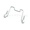 Soporte de Metal con Hebilla Anti-Desprendimiento para Enchufe, Soporte para Cable de Alimentación con Enchufe de Oreja, Accesorio Anti-Desprendimiento