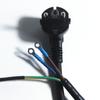Cable de Alimentación con Terminación de Tres Clavijas Certificado VDE Europeo 16A Cable de Conexión para Electrodomésticos Europeos Cable de Alimentación de 1.0mm2