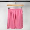 Calças de pijama de algodão artificial de cor sólida para mulheres, shorts finos de verão para uso doméstico, calças soltas de algodão e seda, calças grandes, leggings plus size