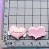 Tarjeta de personaje brillante de dibujos animados letra color macarrón pasador accesorios para el cabello material hecho a mano accesorios para carcasa de teléfono móvil parche
