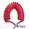 Tubo espiral para semirreboque tubo mecânico de manutenção de PA tubo de ar de freio tubo de caminhão trator tubo estourado tubo de conexão de reboque PU