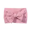 Diadema Elástica de Nylon Tejida a Mano de Color Sólido con Lazo de Ala Ancha para Niños, Amazon Europeo y Americano Transfronterizo, Accesorios para el Cabello Infantil 228