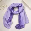 Bufanda Grande de Seda con Estampado Étnico y Borlas, Bufanda Larga de Gasa de Moda Estilo Vacacional, Chal con Atmósfera Exótica, Bufanda Delgada para Mujer