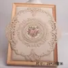 Mantel individual de encaje francés, Mantel de encaje, Mantel redondo calado bordado, Accesorio para fotografía, Cubierta grande a prueba de polvo para mesa de centro