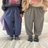 Pantalones Deportivos para Niños Estilo Primavera y Otoño Niños y Niñas Casual Jogger Pantalones Largos de Canalé Pantalones de Chándal de Primavera 2025 Nuevo Bebé