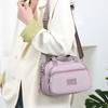 Bolso de Hombro Sencillo y de Moda para Mamá Nueva Llegada Bolso Cruzado Estilo Western de Moda Texturizado Gran Capacidad Tela Oxford Bolso de Viaje