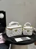 Nueva Venta Caliente de Comercio Exterior Caja de Maquillaje con Asa Estilo Coco Billetera Bolso de Cadena Acolchado de Diamantes Bolso de Hombro Único de Mano Cruzado