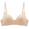 Sujetador transfronterizo estilo asiático, sin costuras, push-up, sin varillas, nuevo estilo de verano, para mujeres europeas y americanas