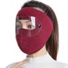 Máscara de ciclismo para mujer, cálida y de invierno, para las orejas, para rostro completo, a prueba de frío, para el cuello, gruesa, para ciclismo al aire libre, a prueba de viento, para hombre.