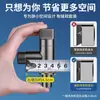 Grifo de lavadora de cobre, válvula de cierre automático de agua, conector especial de boquilla de agua a presión, rodillo automático de 46 puntos, universal
