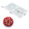 Chips ocos Margarida Lótus Caleidoscópio Flip Açúcar Renda Silicone Pad DIY Baking Plate Cozinha Molecular Decorativa