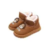 Novas Botas de Algodão Quentes para Crianças 2025, Botas de Neve Curtas Quentes para Crianças, Sapatos de Algodão para Crianças de Tamanho Pequeno e Médio 5243
