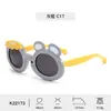 Novos óculos de sol infantis de desenho animado moda masculina óculos de sol urso mel feminina óculos de sol fofos fabricantes atacado