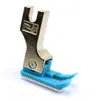 Máquina de Coser Plana Computarizada Plástico Pie de Prensatelas Alto y Bajo para Coser 0.1 Puntada de Recorte Tcr1/16 Prensatelas para Dobladillo Placa Base