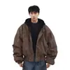 Chaqueta Corta Retro Americana para Hombre, Nuevo Estilo Otoño 2025, Corte Limpio Fresco y Elegante, Chaqueta de Solapa con Hombro Regular, Otros