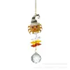 Araña de Halloween, abeja, calavera, atrapasoles de cristal, decoración colgante para ventana de jardín, colgante, regalo de vacaciones