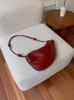Nova Bolsa de Ombro de Nicho para Mulheres Verão 2026, Bolsa Sela da Moda Tendência, Bolsa Transversal Casual Vermelha