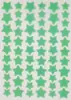 Fábrica de Adesivos para Espinhas Atacado Capa de PE Impermeável Portátil Formato Irregular Estrelas Coloridas 60 Peças Esconder Adesivo para Espinha Impermeável