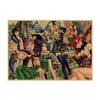 Póster de Anime Cola de Goblin Bar Cafetería Dormitorio Animación Japonesa Papel Kraft Pintura Decorativa de Pared 678