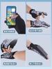 Guantes de pesca de tres dedos con fugas para pesca al aire libre, primavera, verano, otoño e invierno, finos, con partículas de pegamento, Luya Sea Fishing Gloves