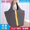 Bolsa Plegable Portátil de Nylon Estilo Coreano para Mujer Estudiante Bolsa para Lonchera para el Trabajo y Salir Bolso de Mano Bolsa de Tela Tipo Cubo de Gran Capacidad