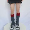 Meias de tricô para Outono e Inverno meias JK de pelo y2g hot girl cobertura de perna para todas as ocasiões meias para botas de neve coleção de meias lolita