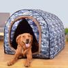 Casa para Perros Popular Transfronteriza Desmontable y Lavable Casa para Mascotas Golden Retriever Teddy Bichón Perrera para Perros Grandes Casa para Perros Pequeños Invierno