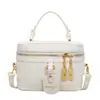 Bolsa Transversal Color Blocking Super Moderna para Mulheres 2025, Nova Bolsa de Mão Estilo Balde Super Popular com Design Único, Bolsa de Ombro de Nicho