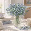 Gipsofila Artificial para Simulação Flores Artificiais Decoração Suave Arranjo Floral com Grama Arco de Casamento Arranjo de Flores Decoração de Janela de Casa Fabricante de Flores Artificiais