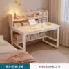 Tocador, Mesa de Tocador, Escritorio para Recámara, Mesa Integrada para Niñas, Tocador Sencillo para Uso en Habitación de Alquiler