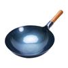 Wok de hierro wok cuchara grande wok comercial sartén antiadherente sin recubrimiento wok tradicional wok doméstico wok de hierro a la antigua