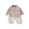 Ropa para Bebé, Conjunto de Otoño, Traje para Bebé Niño, Chaqueta Nueva y Elegante, de un Año, Primavera y Otoño, Conjunto de Dos Piezas a la Moda para Bebés y Niños Pequeños