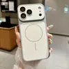 Adecuado para iPhone 18 Pro Max, funda de teléfono magnética con tacto de piel mate, funda protectora anti-caídas de cobertura total Apple 16 15