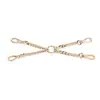Hebilla cruzada accesorios de conexión para esposas de cuero para utilería SM entrenamiento para adultos juguetes eróticos dropshipping