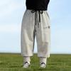 Valle del Viento 2025 Primavera Nuevo Pantalón de Niño Pantalón Casual con Letras Estilo Deportivo para Niños Estilo Coreano Pantalón de Chándal de Moda que Combina con Todo