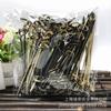 Brochetas desechables para frutas, brochetas con nudos florales, brochetas en forma de anillo, decoración para sushi de postre, brochetas de bambú, brochetas para cócteles, brochetas anudadas, brochetas con nudos florales