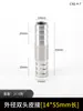 Acero Inoxidable 304 Conector Recto Cabeza de Pagoda Tubería de Agua Directa Tubería de Gas Natural Tubería de Goma Tubería de Aceite Manguera de Unión