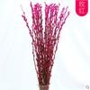 Flor de Ano Novo Salgueiro Prateado flor real fresca Vime fazendo ramo fresco Salgueiro Prateado flor seca hidropônica multicolorida planta verde flor decorativa de interior