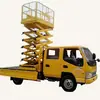 Camioneta Elevador de Coches Vehículo de Operación a Gran Altitud Monitoreo de Vehículos Plataforma Elevadora de Horquillas 6.8m Vehículo Hidráulico Trepador