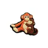 Pingentes de Sapato Macaco Abraço Novo Estilo Transfronteiriços, Clipes Decorativos de Sapato de Borracha Macia PVC DIY