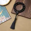 Cuentas de Oración Árabes Cuentas de Oración Acrílicas Transfronterizas Cuentas de Oración de Mano Cadena de 33 Cuentas Pulsera de Cuentas de Oración 10*13mm