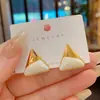 Pendientes Minimalistas Versátiles Geométricos Triangulares de Moda para Mujer con Diseño Único, Pendientes de Aguja de Plata, Nuevos Accesorios de Oreja de Moda 2025
