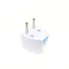 Enchufe adaptador de conversión de enchufe de viaje de enchufe de socket redondo grande de estándar europeo al por mayor de fábrica adaptador de enchufe de socket de viaje de estándar europeo