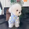 Conjunto de Coleira e Colete Estrela de Pelúcia para Cães Pequenos Outono/Inverno Gato Lã Roupas para Cães de Estimação Sem Mangas