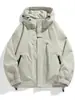 Jaqueta corta-vento masculina roupas de primavera e outono para meninos top adolescente à prova de vento para exterior jaqueta masculina de primavera roupa masculina